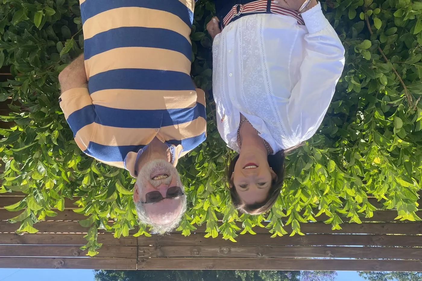 Dubbo Turf Club chairperson Susan Harris and former chairperson Chris Davis celebrating new ideas for the business. Photo: Dubbo Photo News
