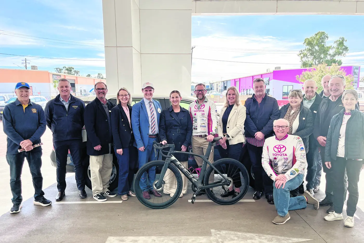 The 2025 Tour D\\'Oroc launched last Thursday at Dubbo City Toyota. Photo: Dubbo Photo News/Sophia McCaughan.