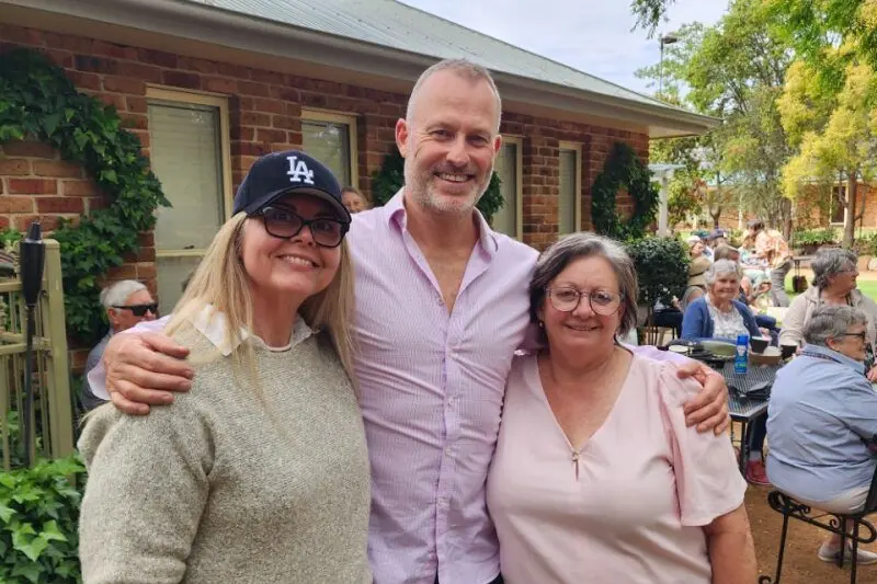 Rita Hermansen, Landscape Architect Brendan Mohr and Lorraine Holland. Photos: Dubbo Photo News