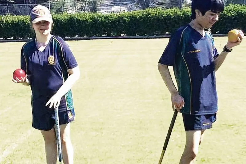 While croquet generally attracts \\u201Cmore mature\\u201D players, local schools recently took part in a highly-successful sports offering program for local students. Photo: Supplied