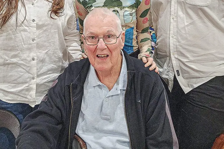 Reg Ferguson, pictured at his recent 90th birthday celebrations in Dubbo. Photo: Dubbo Photo News/file.