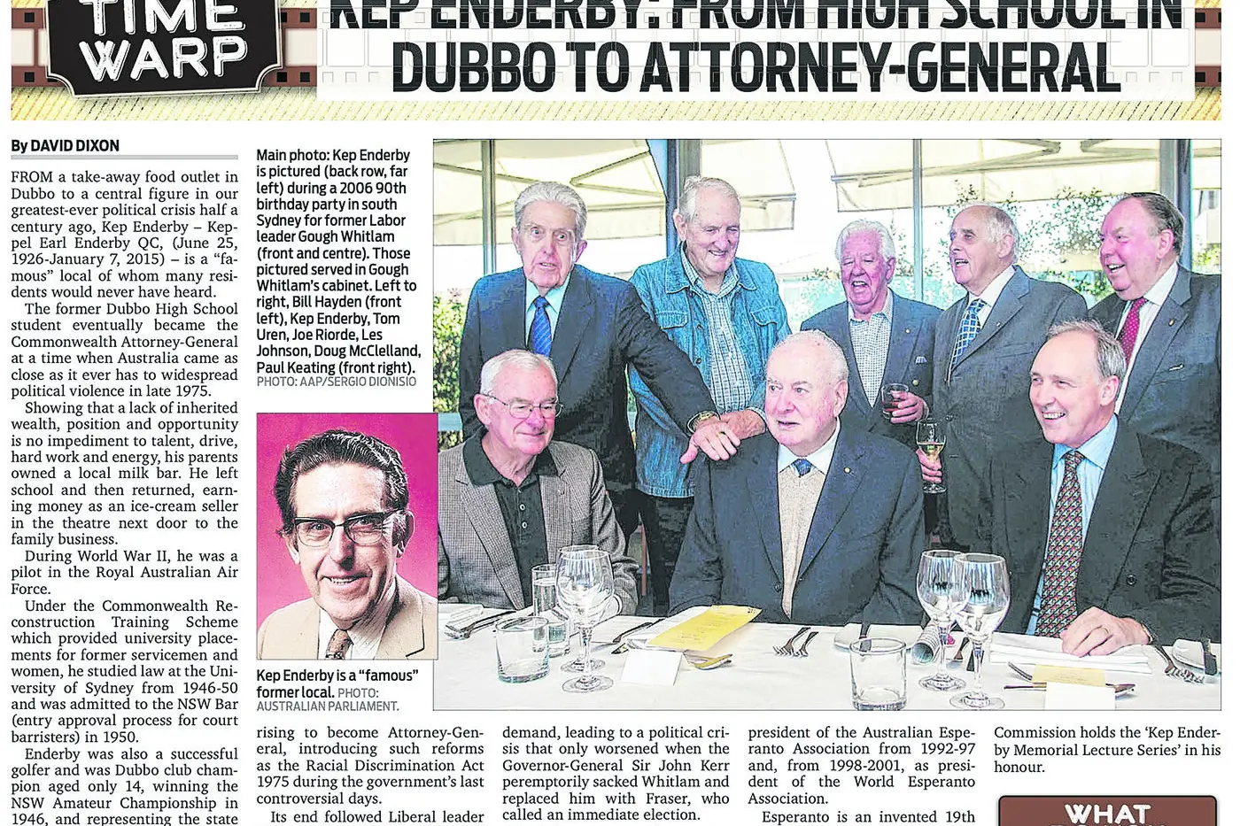 Dubbo Photo News, Time Warp, May 15, 2025.