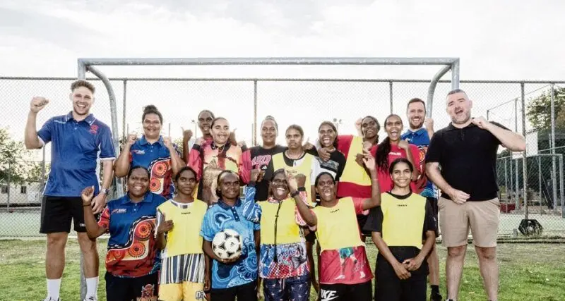 Borroloola Strikers set to shine at First Nations Football Festival