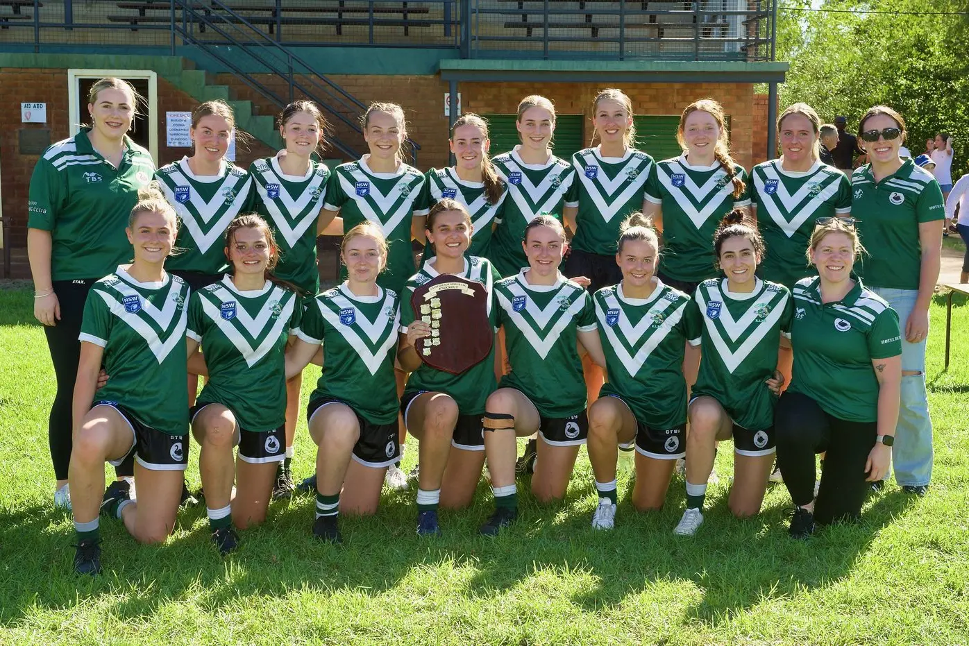 The winners on the day, the Dunedoo Swannettes. Photo: Peter Sherwood Photography
