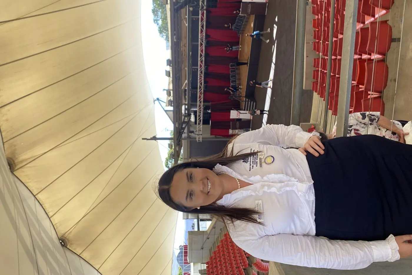 Ms Pobje hopes her experience will inspire other local young ladies to take part in the Young Woman program. Photo: Supplied.