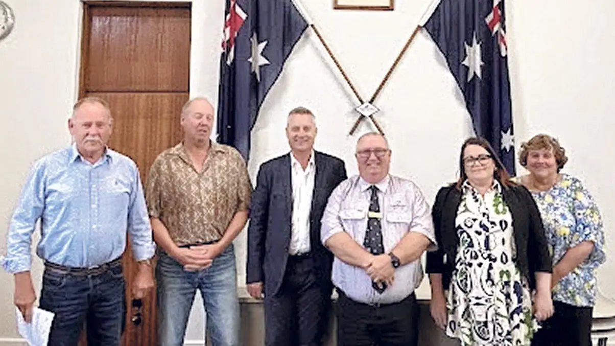 Jamie Chaffey meets Narromine leaders to discuss local issues
