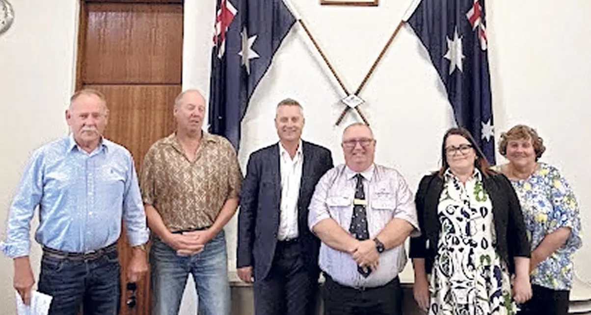 Jamie Chaffey meets Narromine leaders to discuss local issues