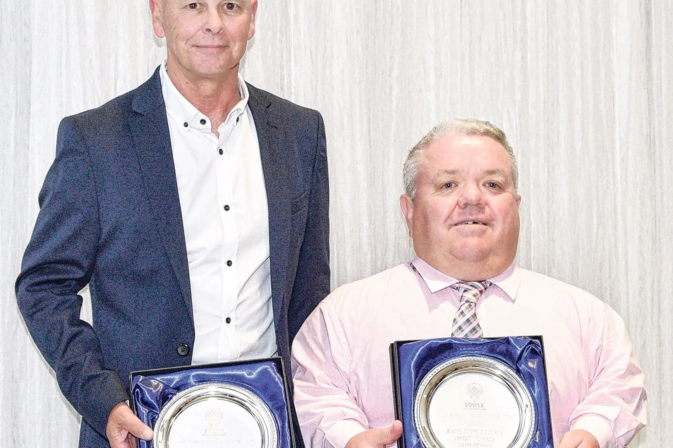 <p>West Dubbo Bowls\\u2019 long-serving manager Anthony Brown (right) was recently named joint-winner of the Bowls NSW Administrator of the Year, alongside Brett Gemmell from Lowlands Bowling Club. Photo: Supplied</p>\\n