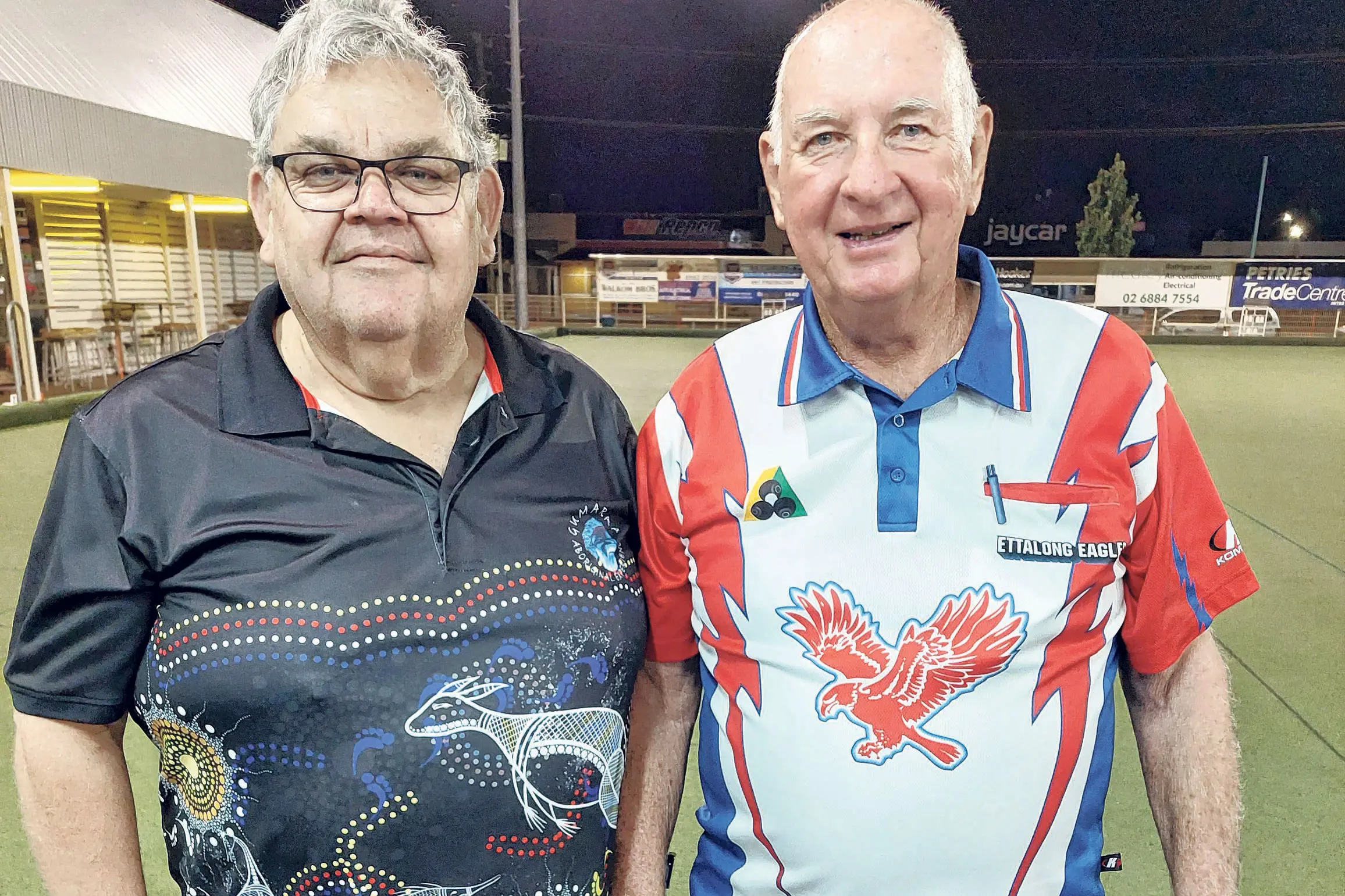 <p>City Bowlers, Craig Britt and Doug Back. Photo: Supplied.</p>\\n