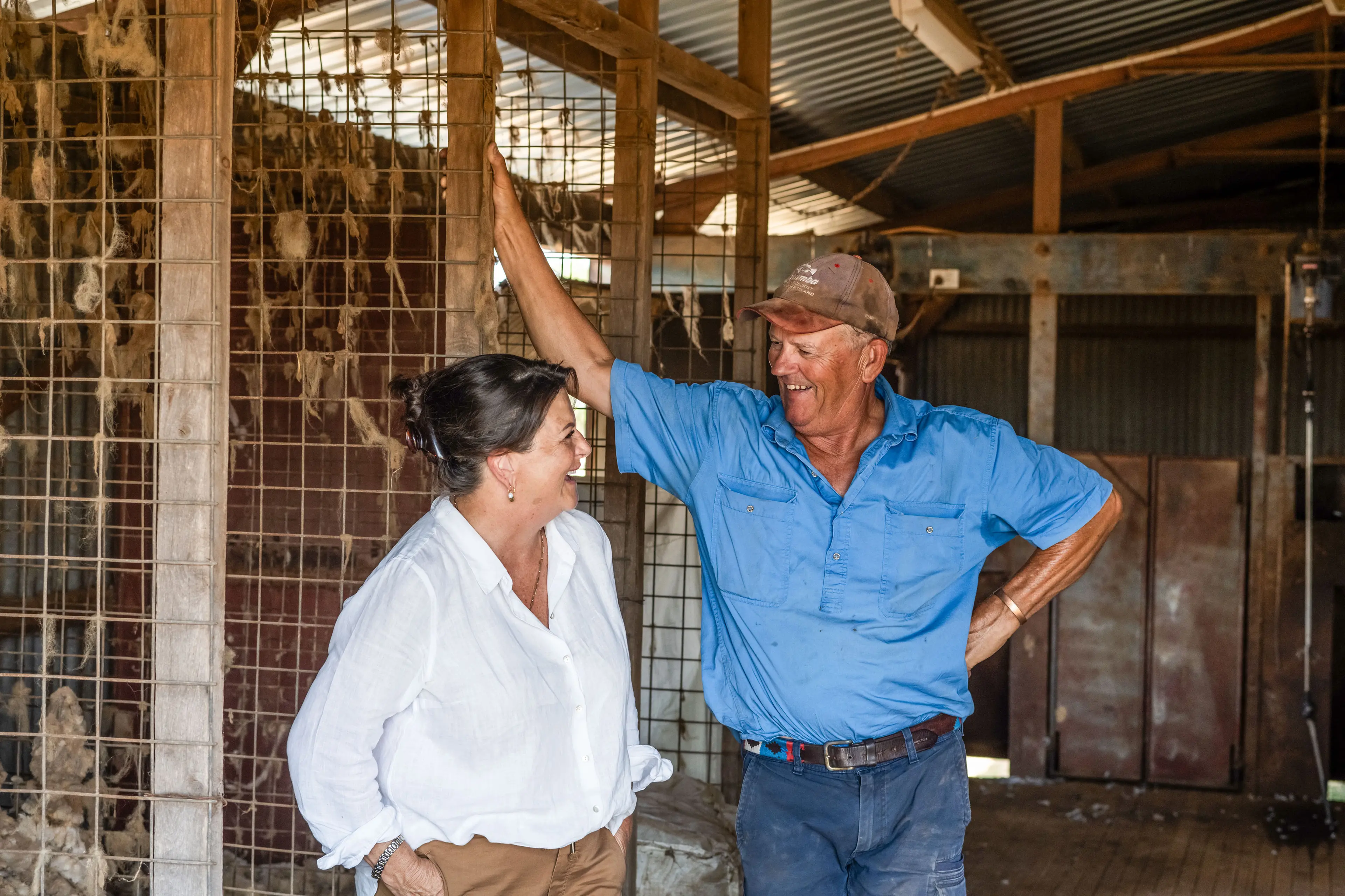 <p>Amanda Ferrari and her husband Ross know the challenges that rural and remote families face. Photo: AAP/Supplied</p>\\n