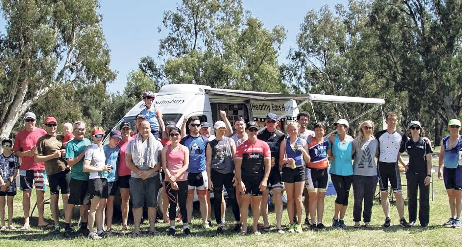 Tri For Charity on this Sunday