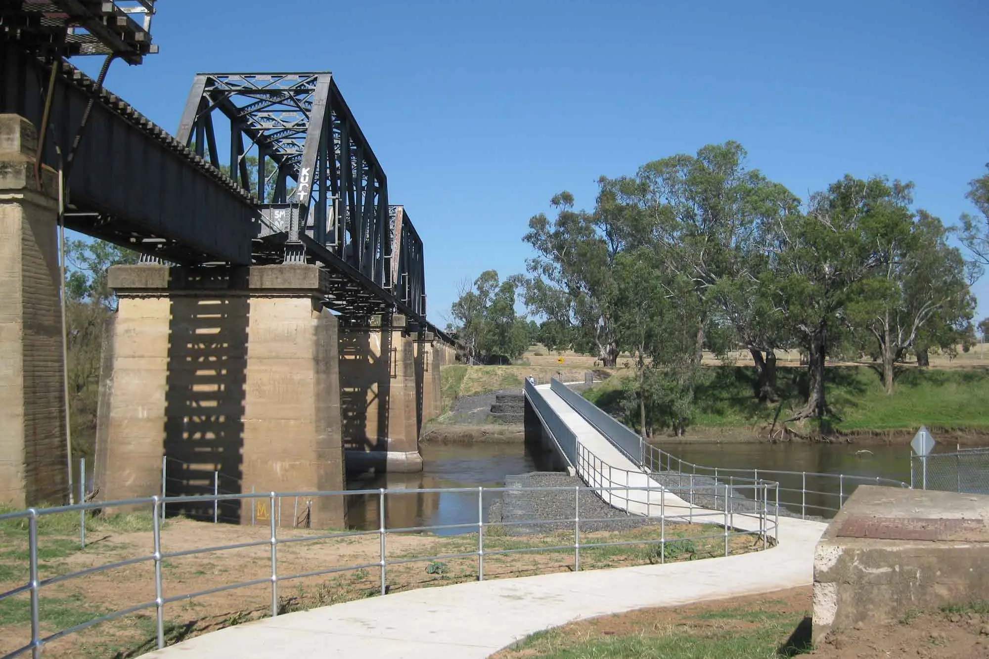 <p>The Shibble walking bridge had to be temporarily closed after overnight vandalism.</p>\\n