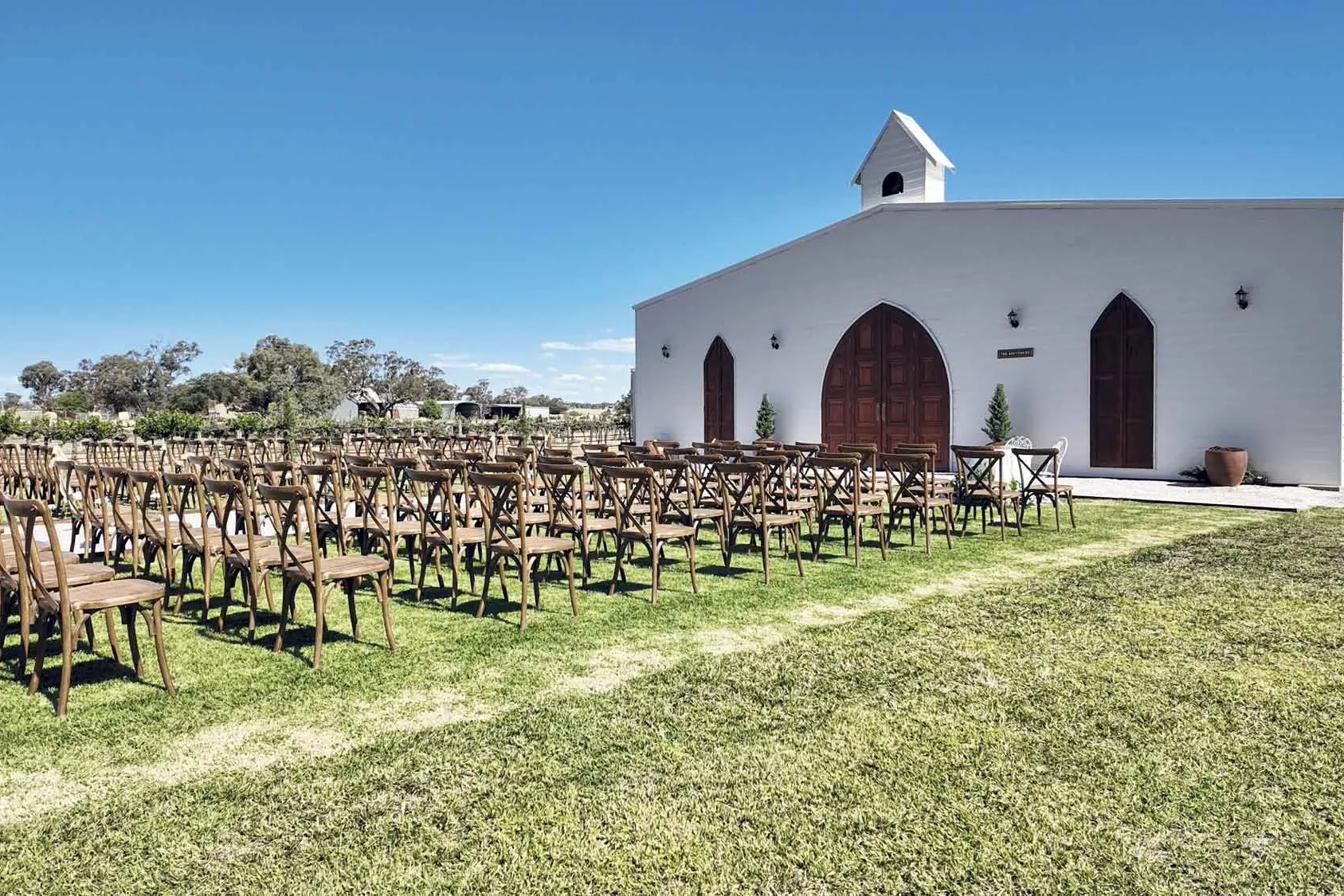 <p>The Belvedere is Lazy River Estate\\'s new permanent marquee. Photo: Dubbo Photo News</p>\\n