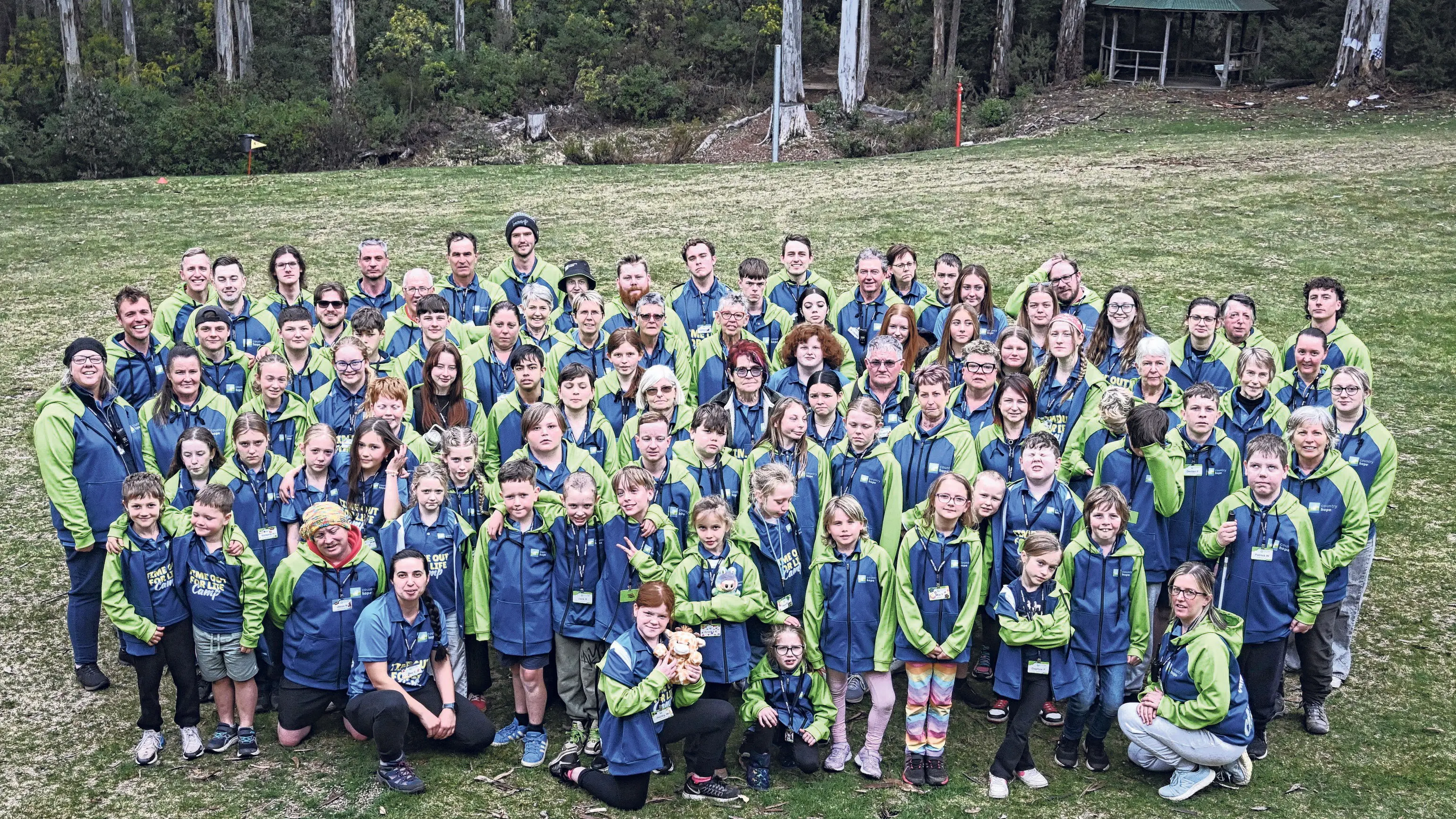 Kaylene is the first local \"camp buddy\" for Country Hope kids' camp