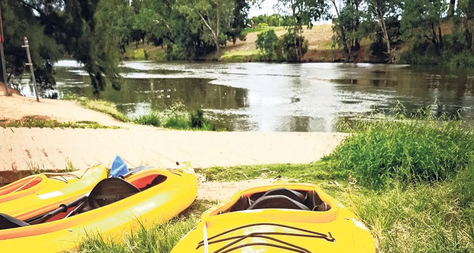 Mud Run's free kayaking offer at Sandy Beach