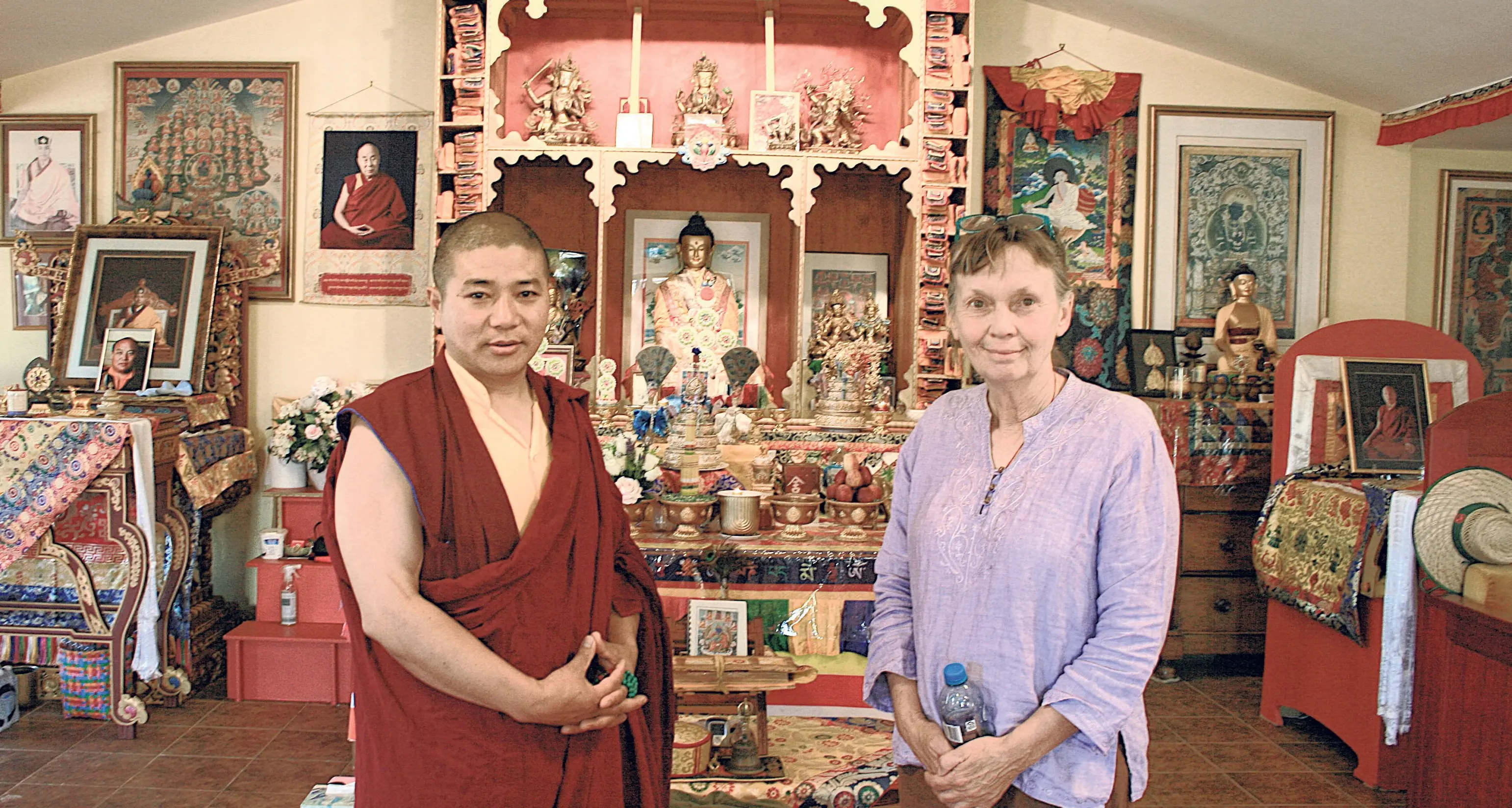 Buddha in the bush monastery-retreat south of Dubbo