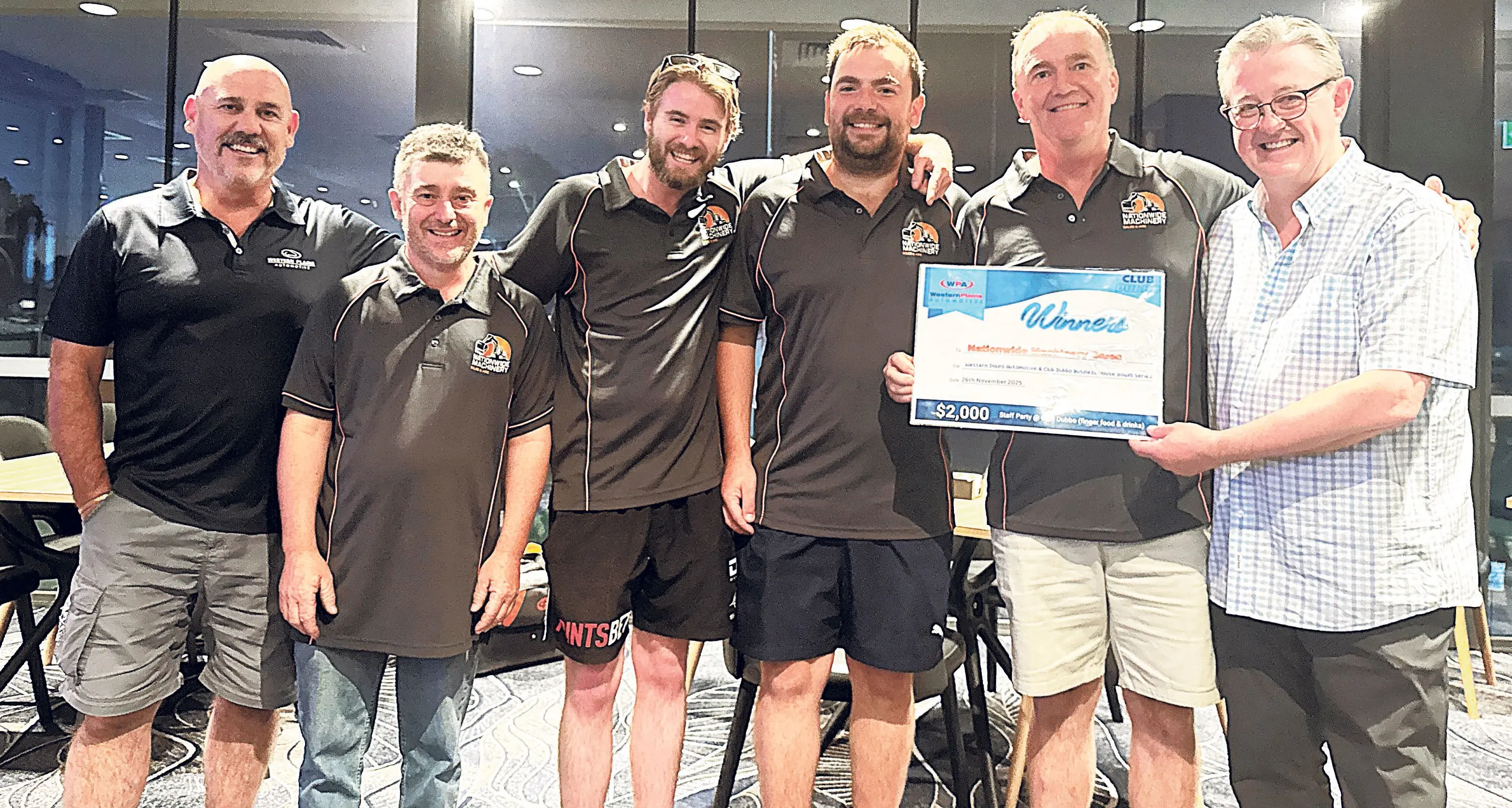 Nationwide Machinery top business bowls comp