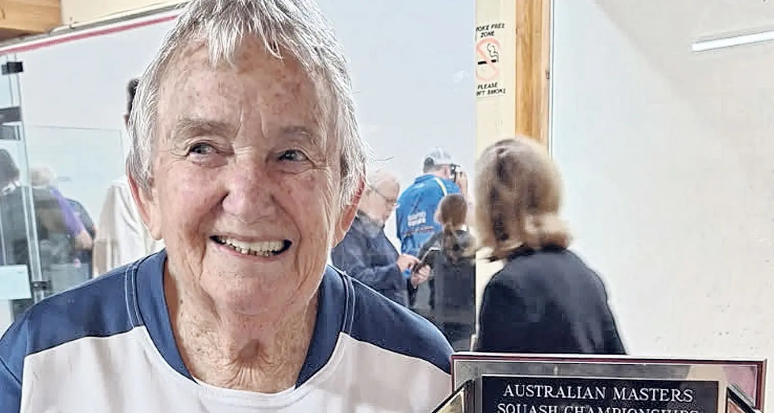 Chris Cooper: Masters squash champion at 86