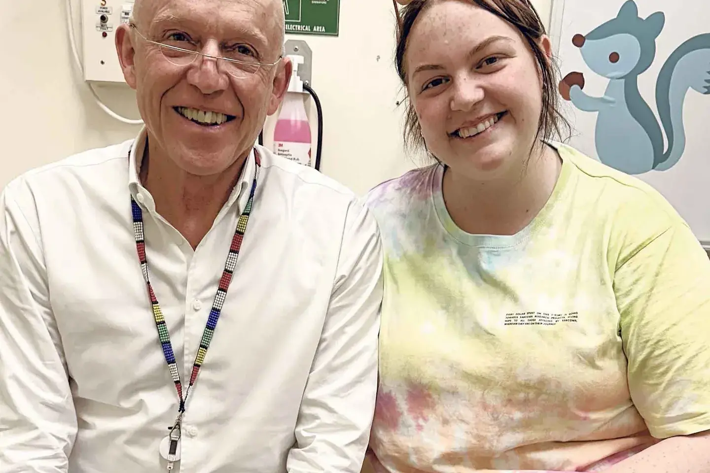 <p>With her oncologist, two-times cancer survivor and now NSW Volunteer of the Year, Molly Croft, is an inspiration to us all. Photo: Supplied</p>\\n