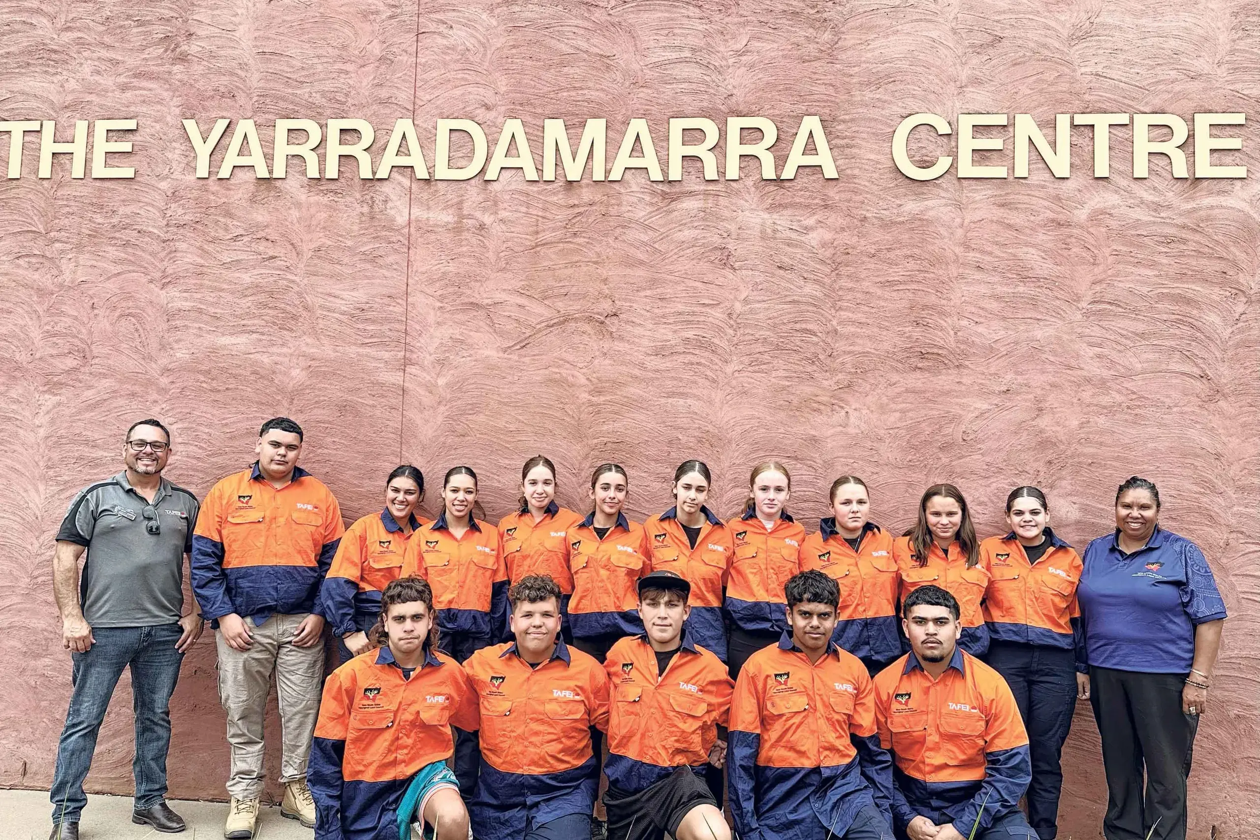 <p>The junior rangers at Dubbo TAFE on November 25. Photo: Dubbo Photo News</p>\\n