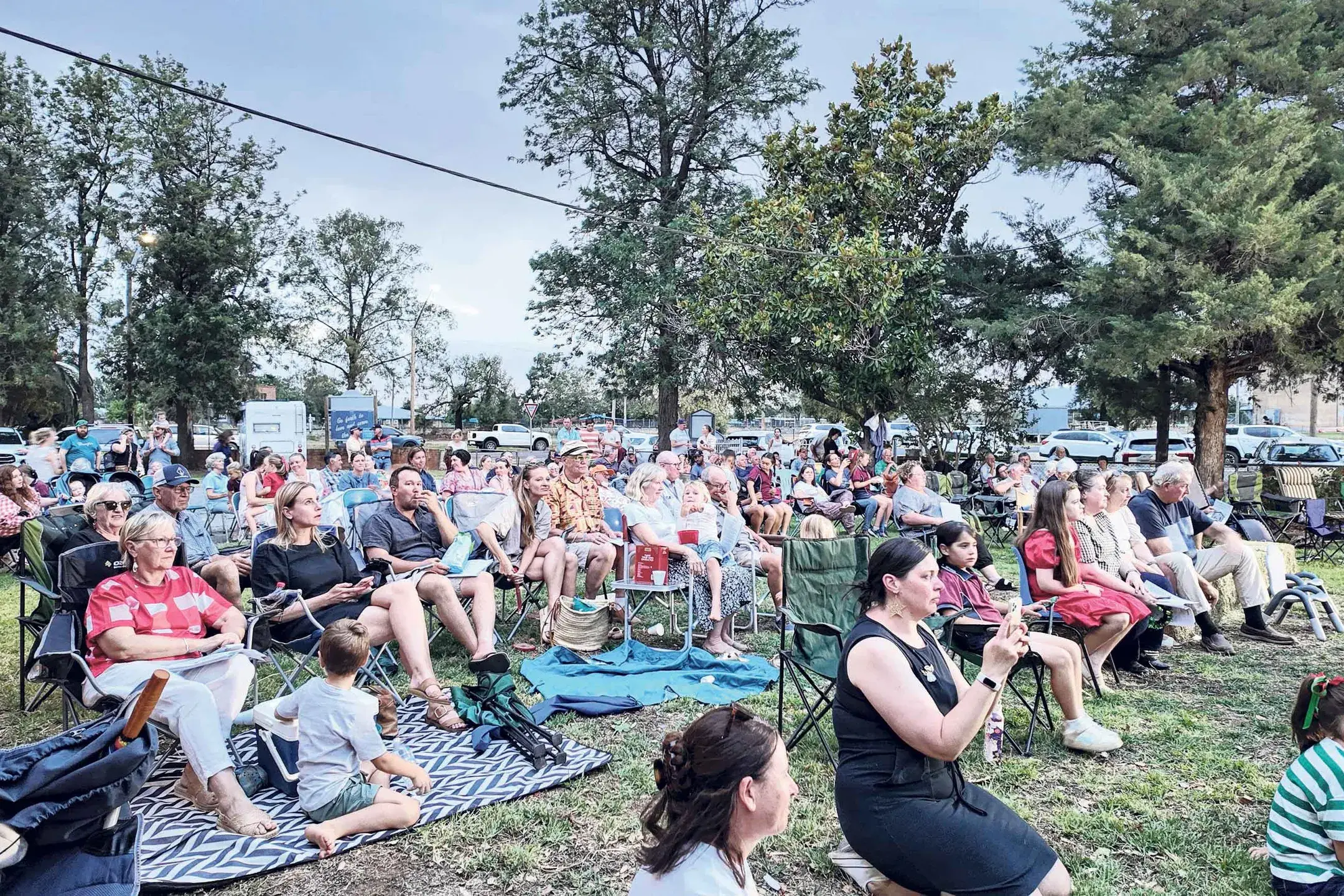 <p>A large crowd gathered to enjoy Community Carols in Narromine on December 6. Photos: Dubbo Photo News</p>\\n
