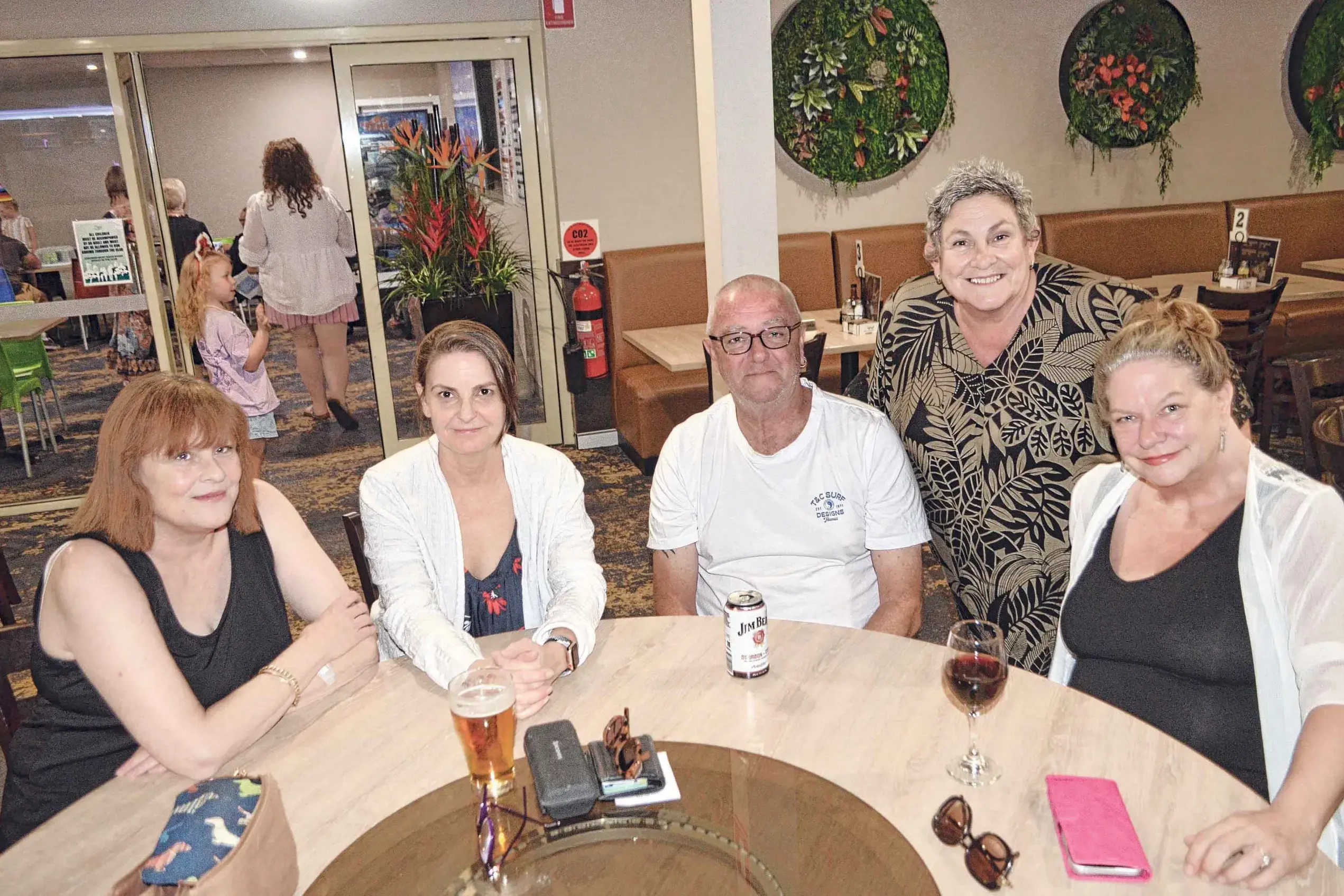 Enjoying a meal at Wello Soldiers