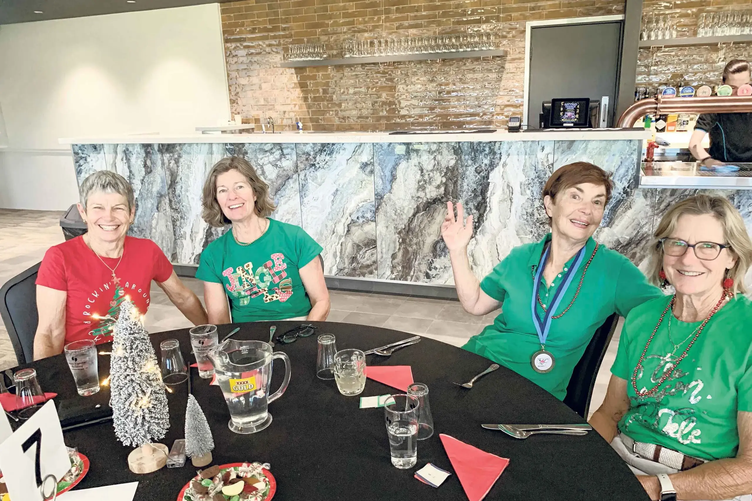 <p>Dubbo\\'s lady golfers celebrating the end of another good year on the course and the many friendships made. Photos: Jill Fisher</p>\\n