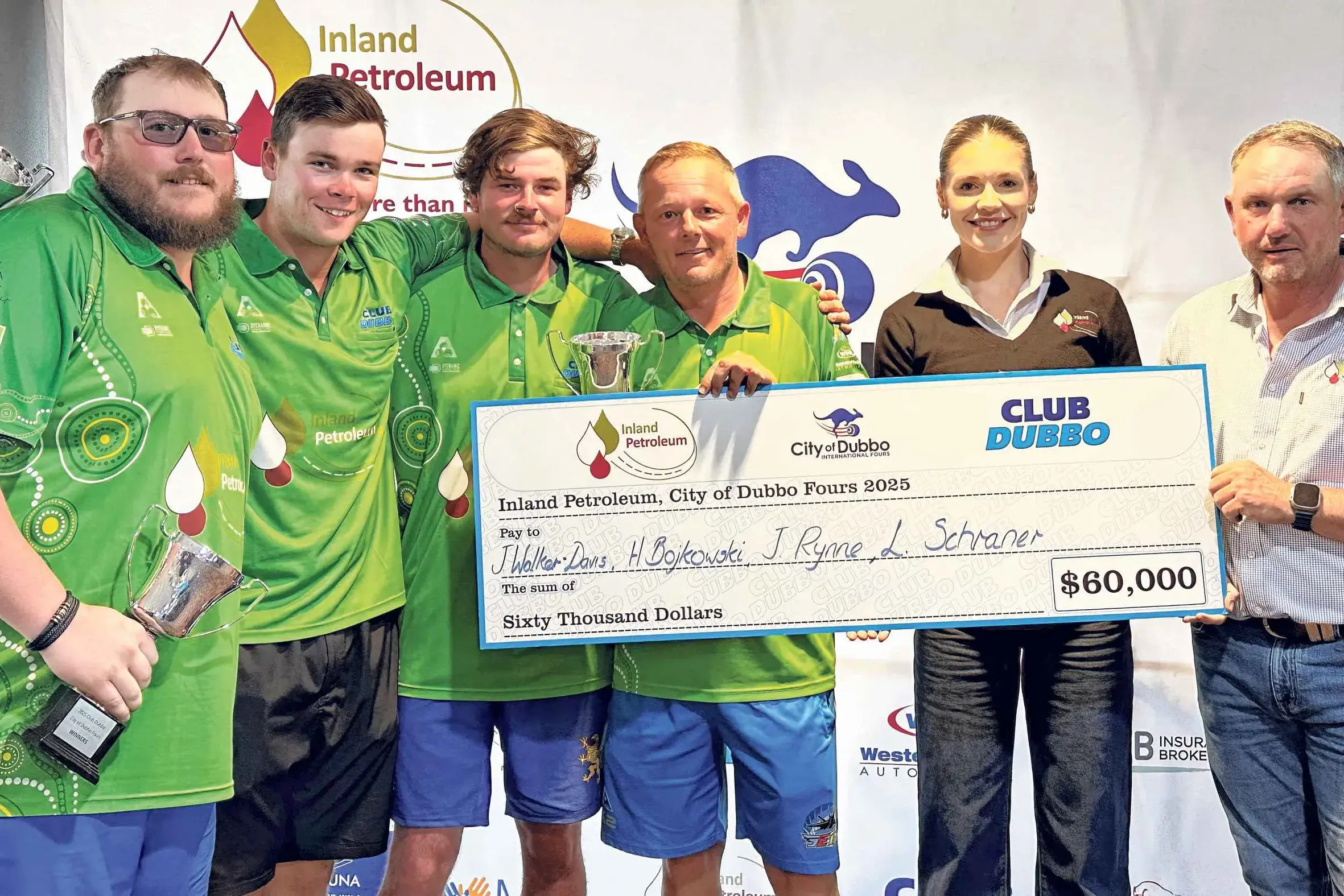 <p>Triple crown, Lee Schraner\\u2019s team in 2025 were third-time winners of the Inland Petroleum City of Dubbo Fours event, with the date set down in late September for next year\\u2019s match. Photo: Supplied</p>\\n
