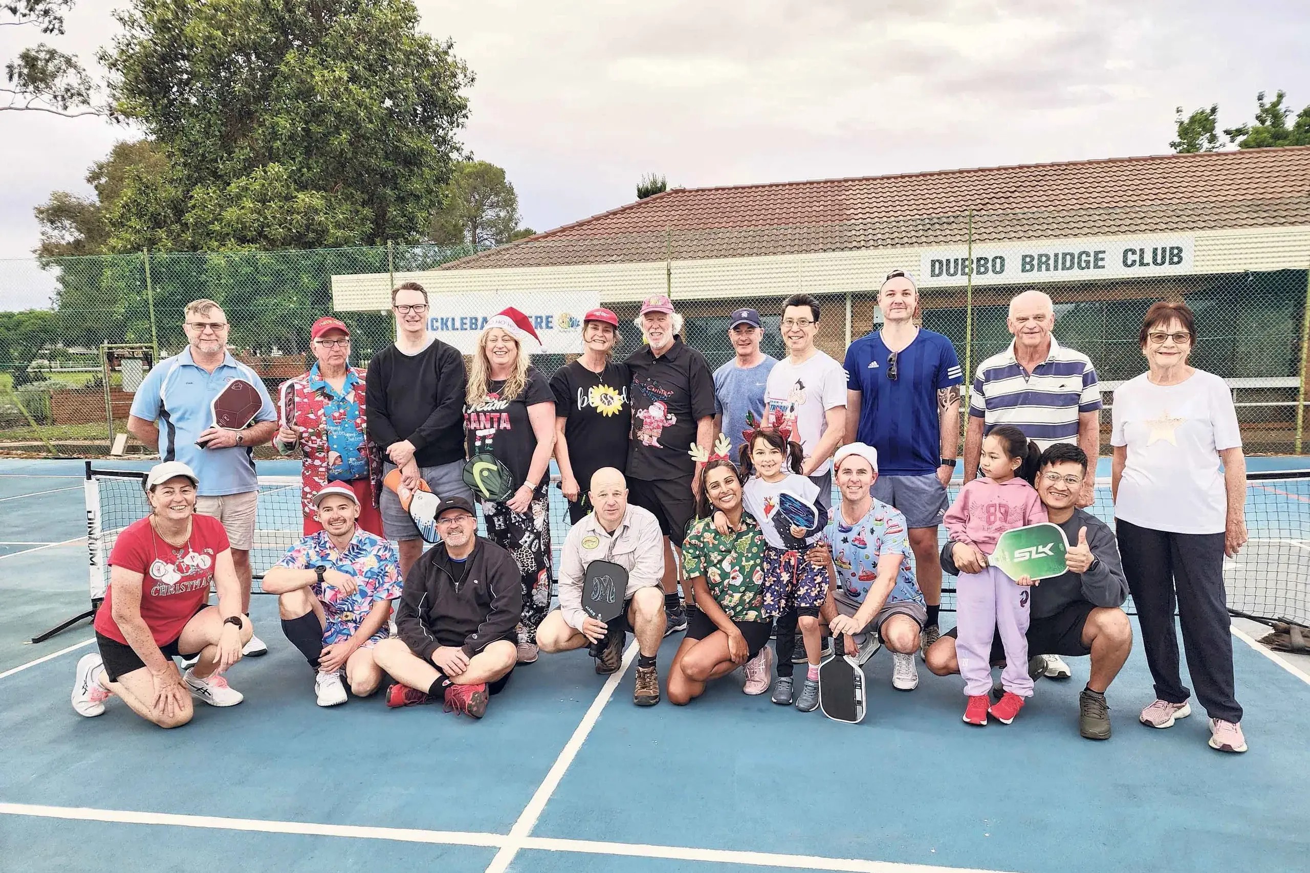 <p>The Dubbo Pickleball crew. Photo: Dubbo Photo News</p>\\n