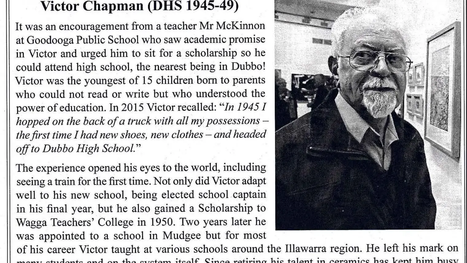 From Goodooga to school captain, our first Indigenous Astley Cup star