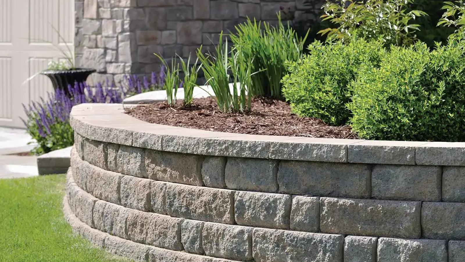 Is your yard lacking character? Add a low wall!