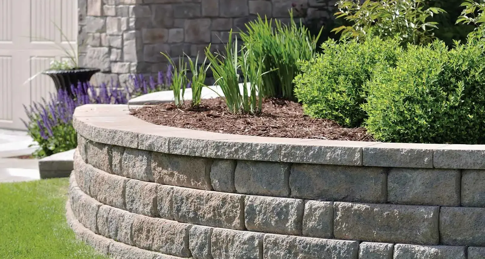 Is your yard lacking character? Add a low wall!