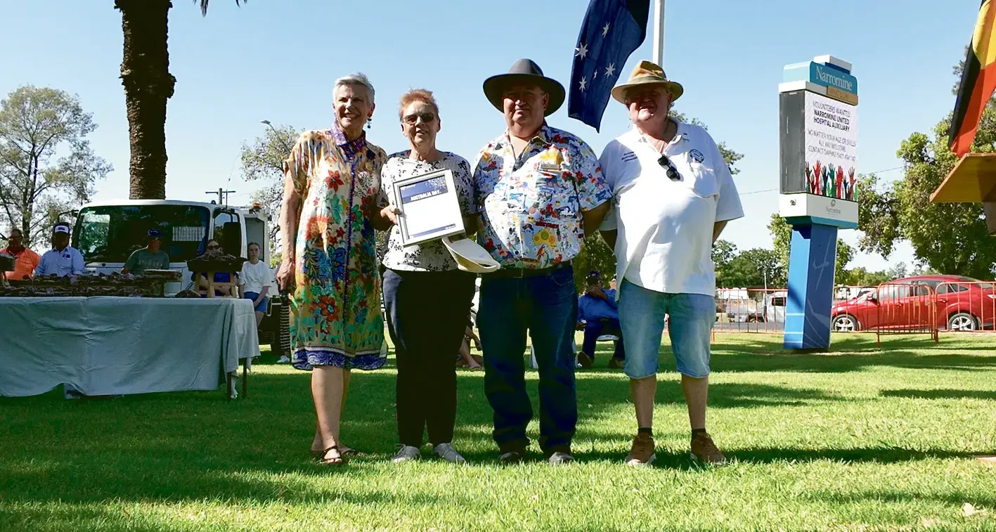 Narromine's Australia Day action