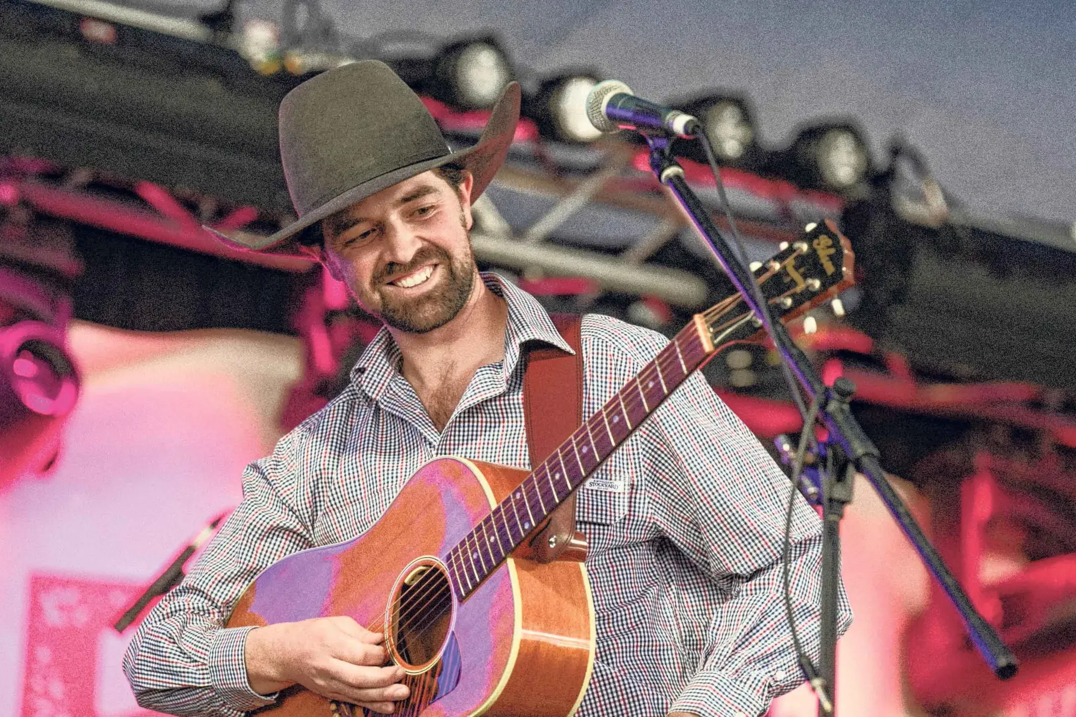 <p>Recently picking up a Golden Guitar at the Tamworth Country Music Awards, locals can see and hear William Alexander\\u2019s authentic classic western style at the Crossroads Bar in Macquarie Street this Saturday, February 7. Photos: Supplied</p>\\n