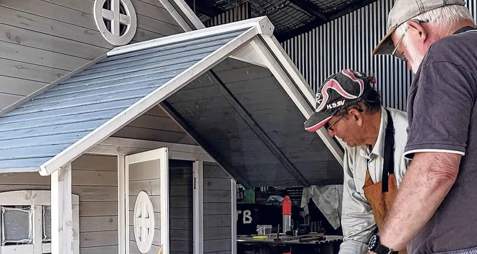 Cubby house auction raising funds for childhood brain cancer charity