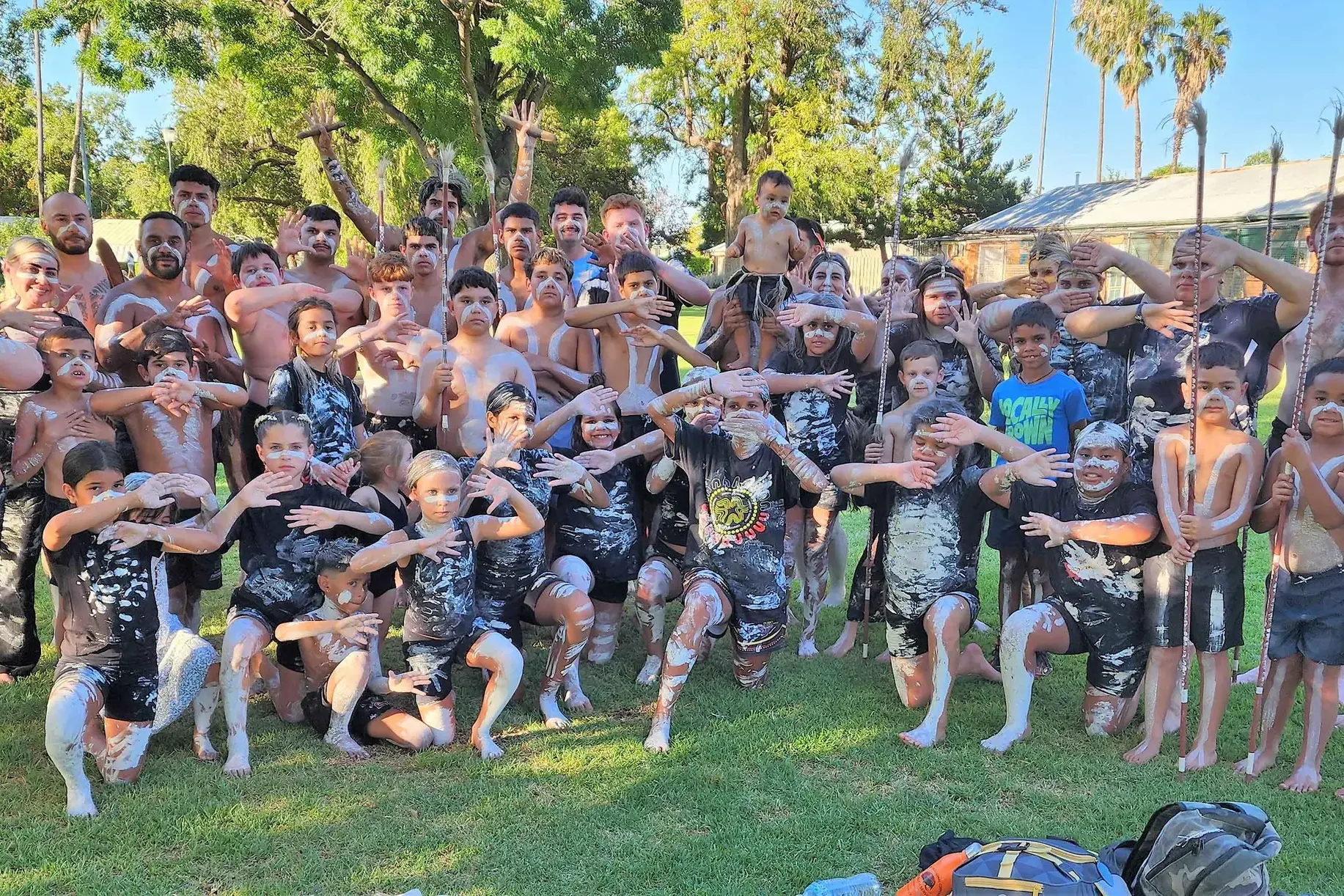 <p>Some of the participants at the community Corroboree on January 23. Photos: Dubbo Photo News</p>\\n