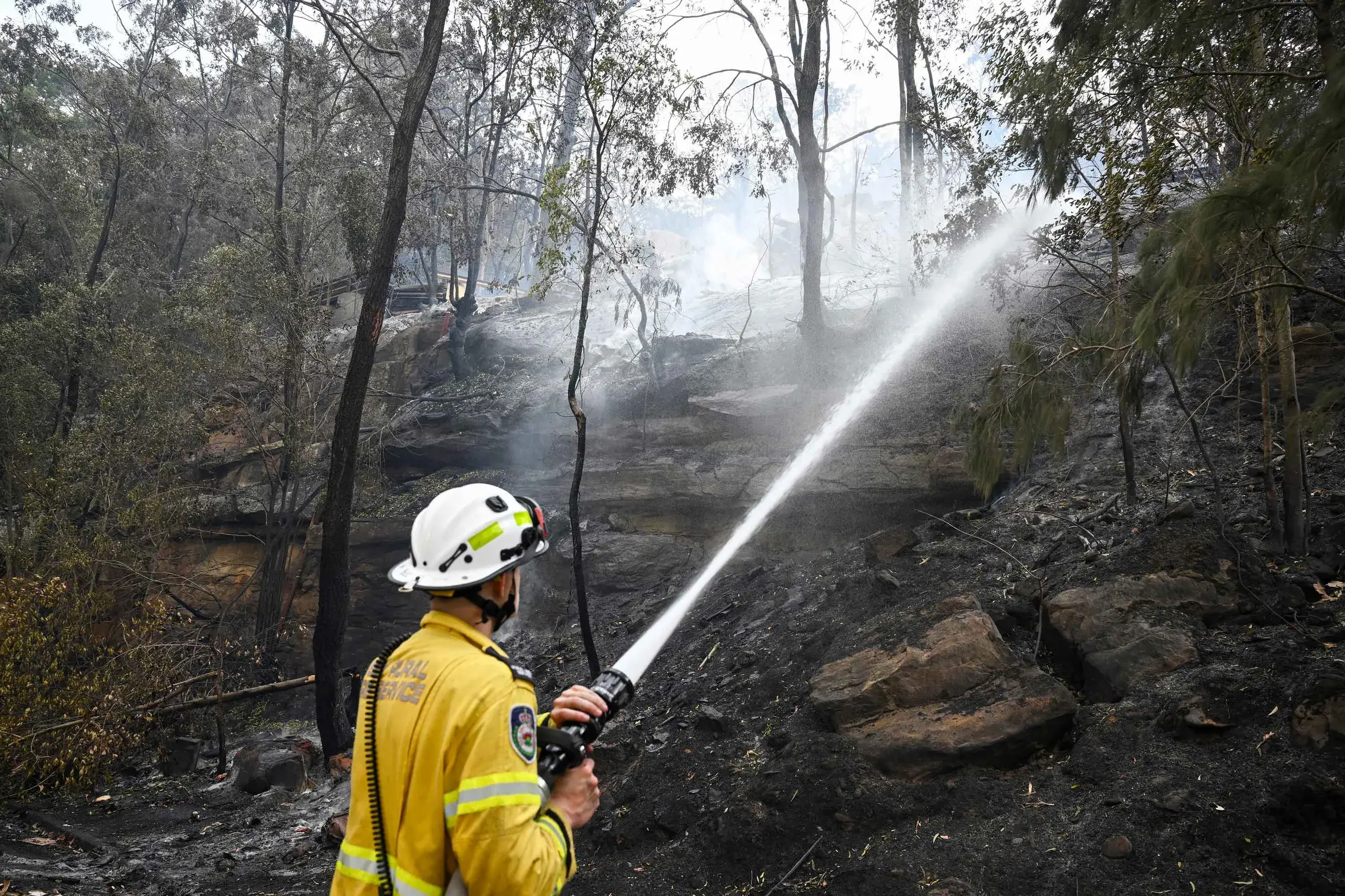 <p>Work is ramping up on 28 new regional fire stations and operations centres across NSW. Photo: AAP/Dan Himbrechts</p>\\n