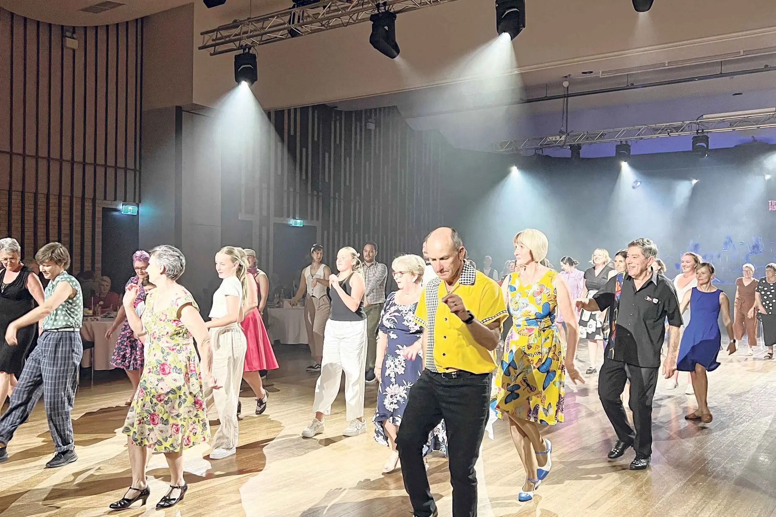 <p>Be there or be square! Forget dating apps, dance the light fantastic at Saturday Night Social on February 21 at the DRTCC. Photo: Supplied.</p>\\n