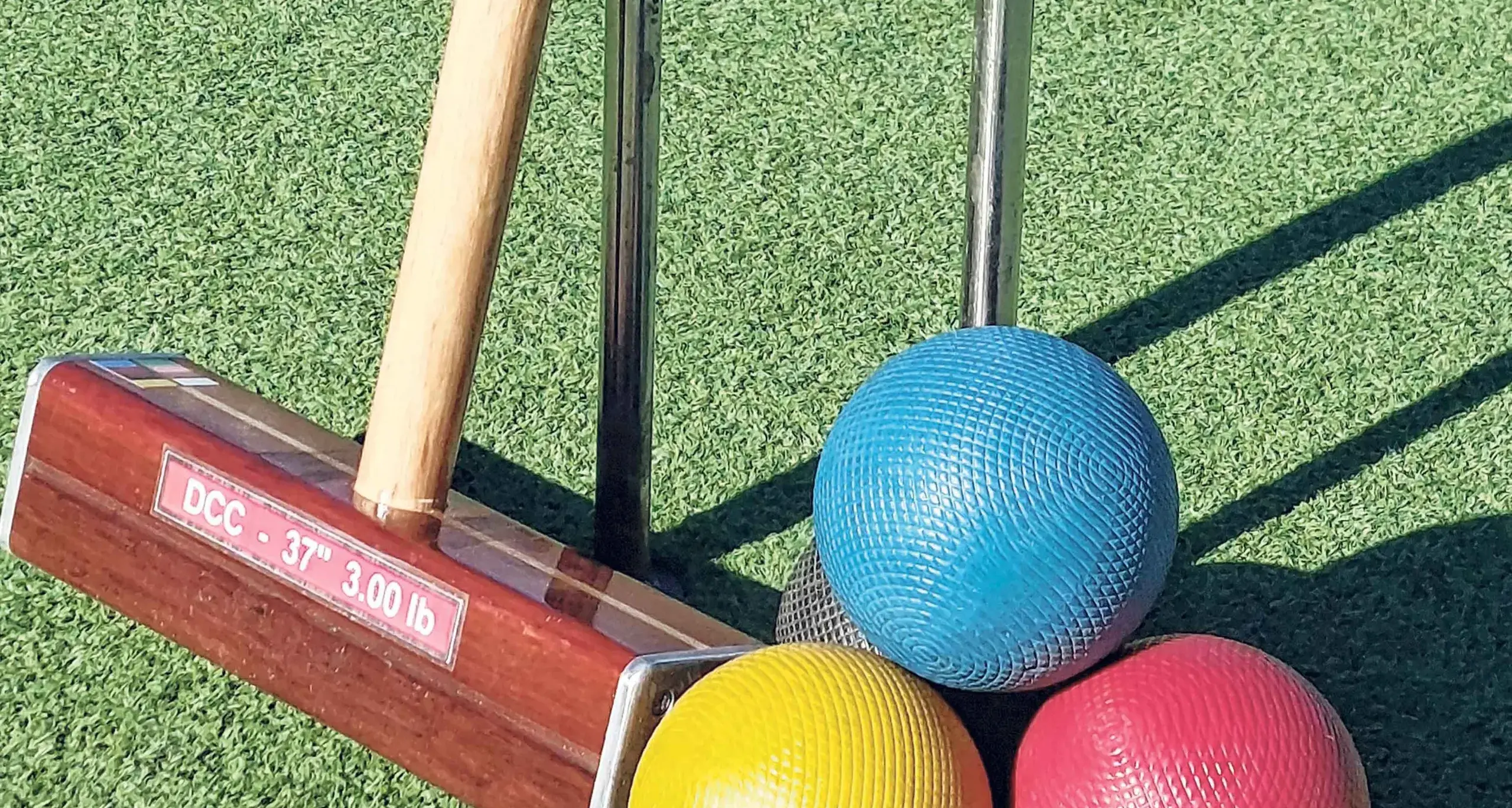 “Golf” version of croquet is popular for Tuesday’s play