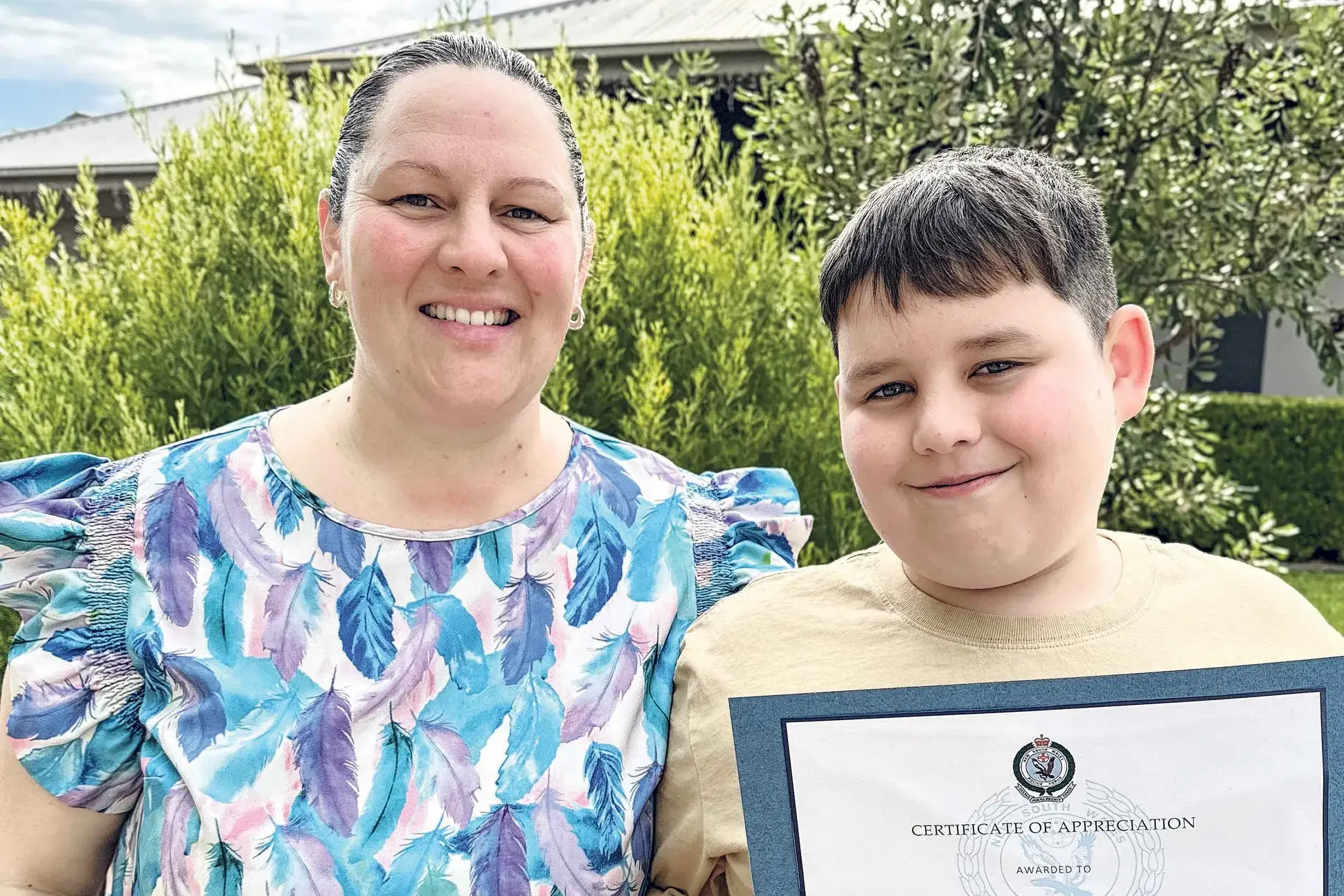 <p>Proud mum Kelly North and her son Chance, who\\'s busy on his next charitable project. Photo: Dubbo Photo News. </p>\\n