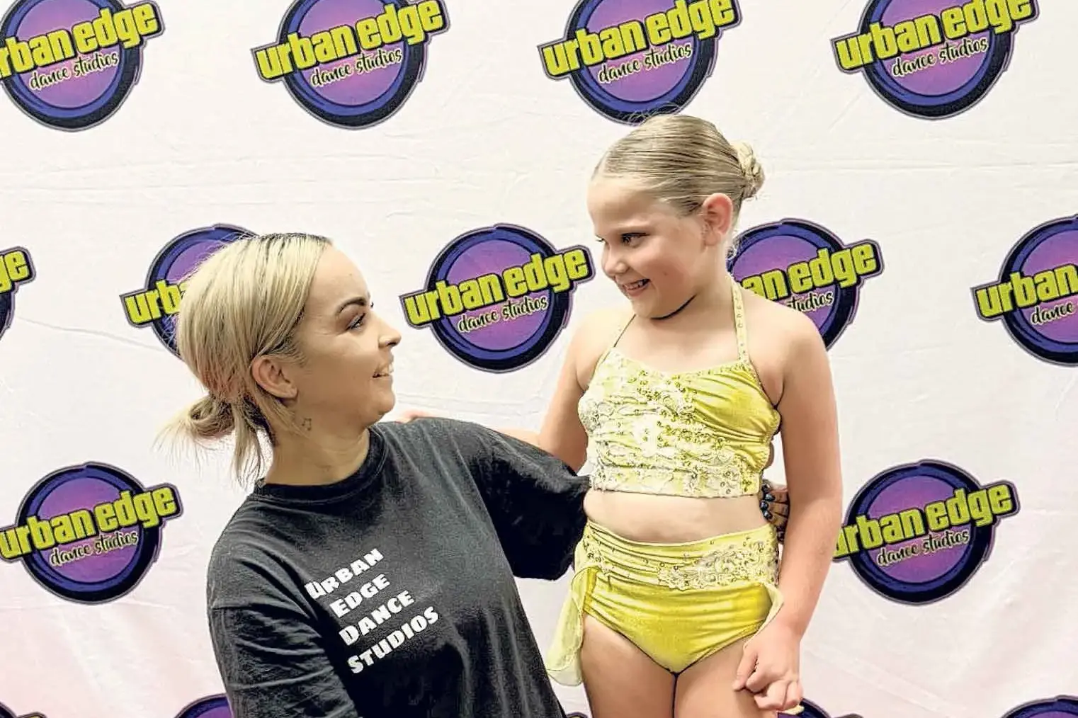 <p>Kalitha from Urban Edge with Jess Hangan\\'s young daughter, Bonnie. </p>\\n