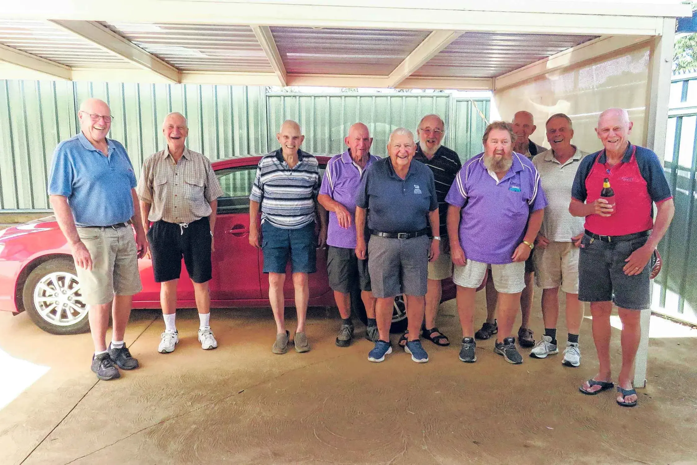 <p>Men\\u2019s Shed Committee for 2026: Ken Heckendorf, John Weldon, John Baxter, Colin Ferguson, Barry Harvey, Tony Watterson, Lindsay Turpin, Brian Hangan, Alan Nelson and Kevin Brown. Photo: Alan Nelson</p>\\n
