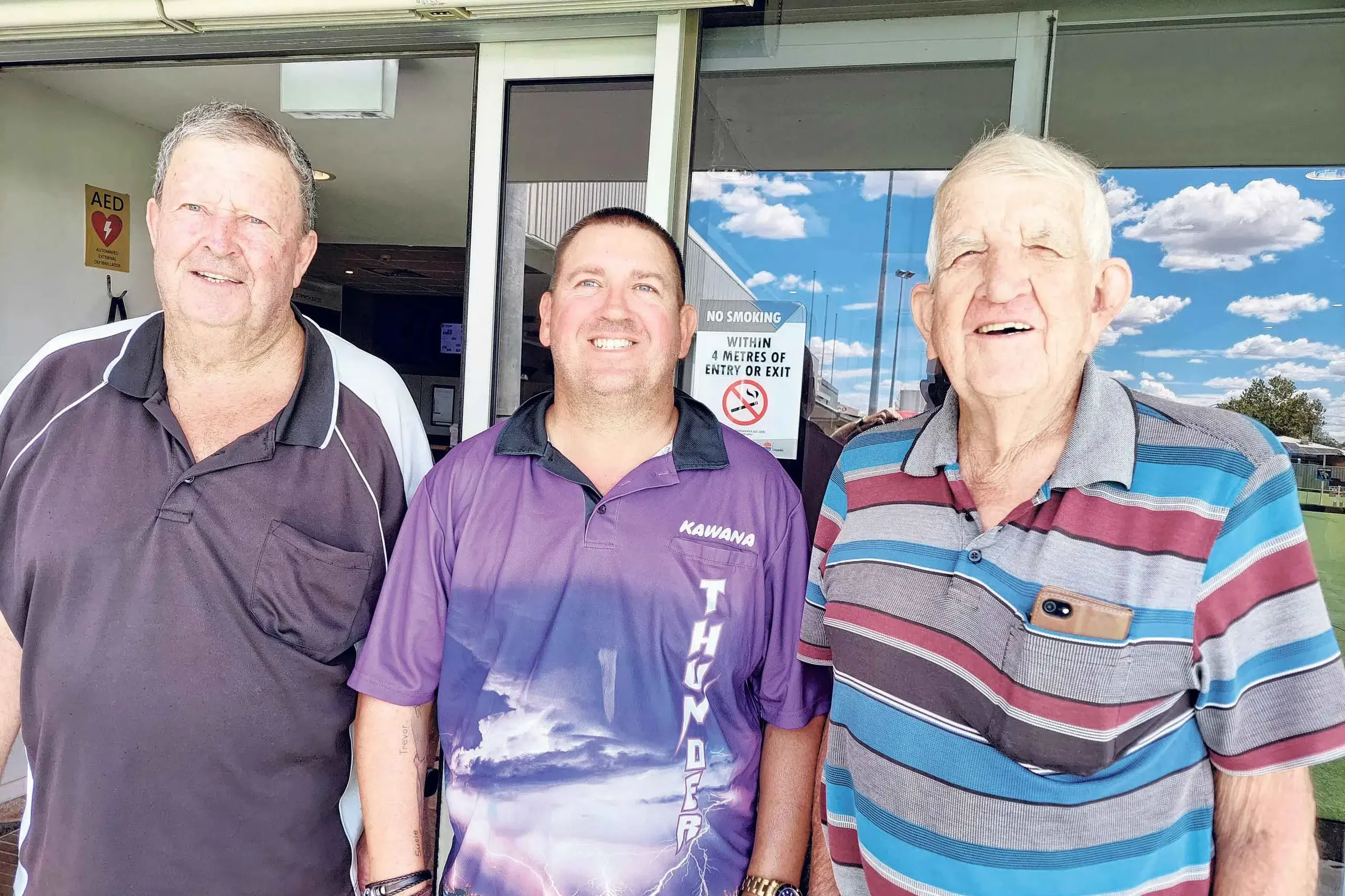 <p>Dubbo City Bowls Men\\'s Wednesday morning social winners, from left, Col Cottee, Trevor Tink, and Dennis Crimmins. Photo: Supplied</p>\\n