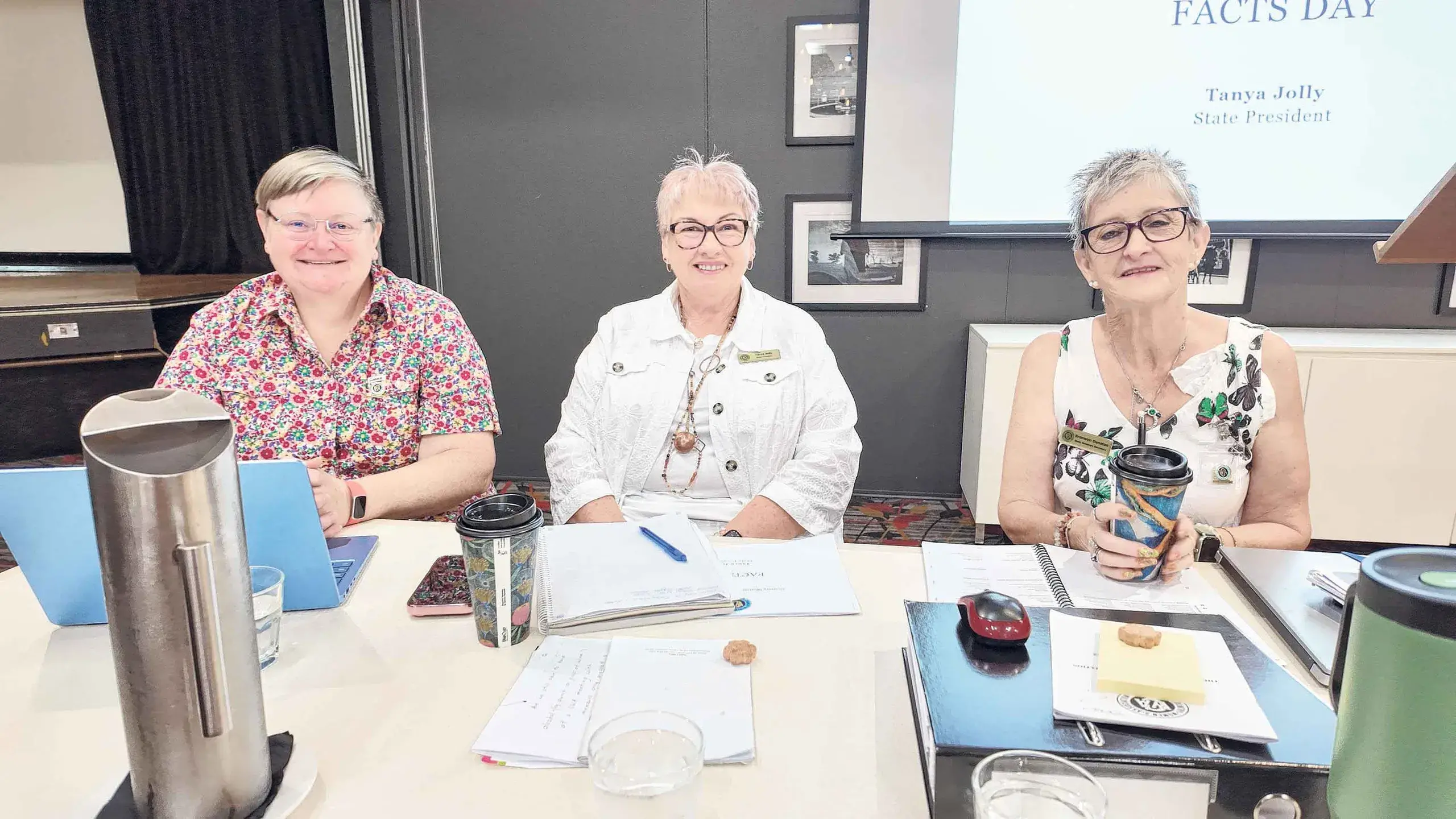 CWA leaders visit Forbes