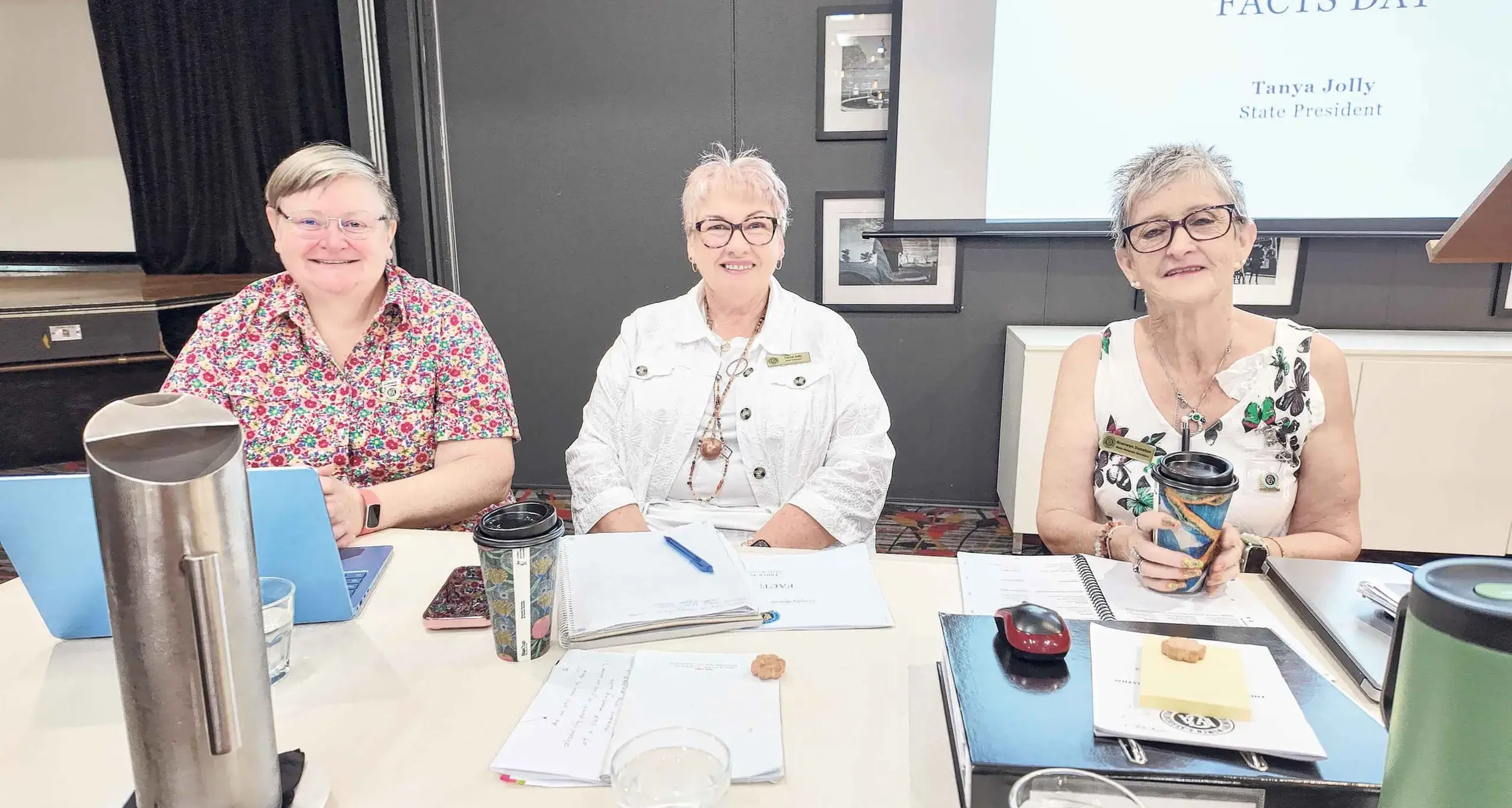 CWA leaders visit Forbes