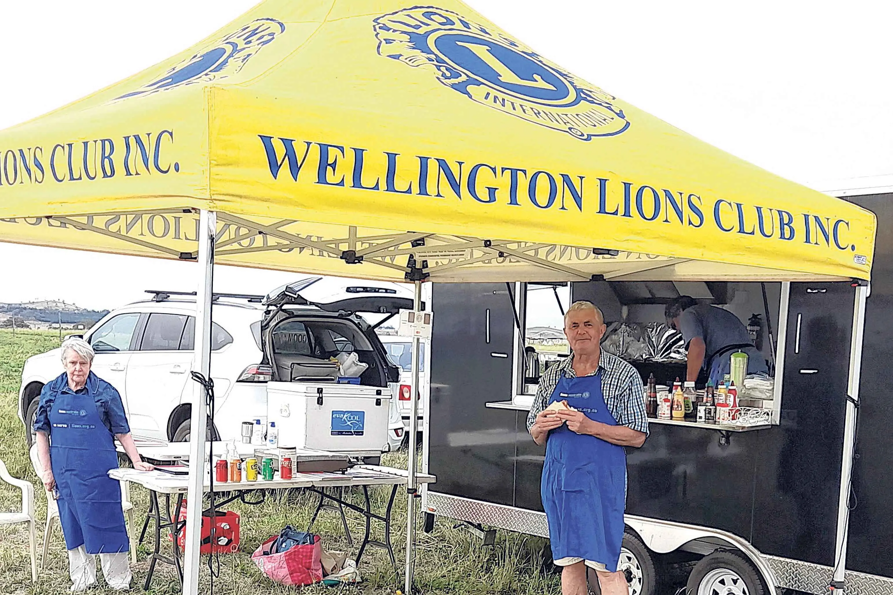 <p>Wellington Lion Club\\'s new catering  van was tried out recently at the last Bodangora Drag Meet. Photo: Supplied.</p>\\n