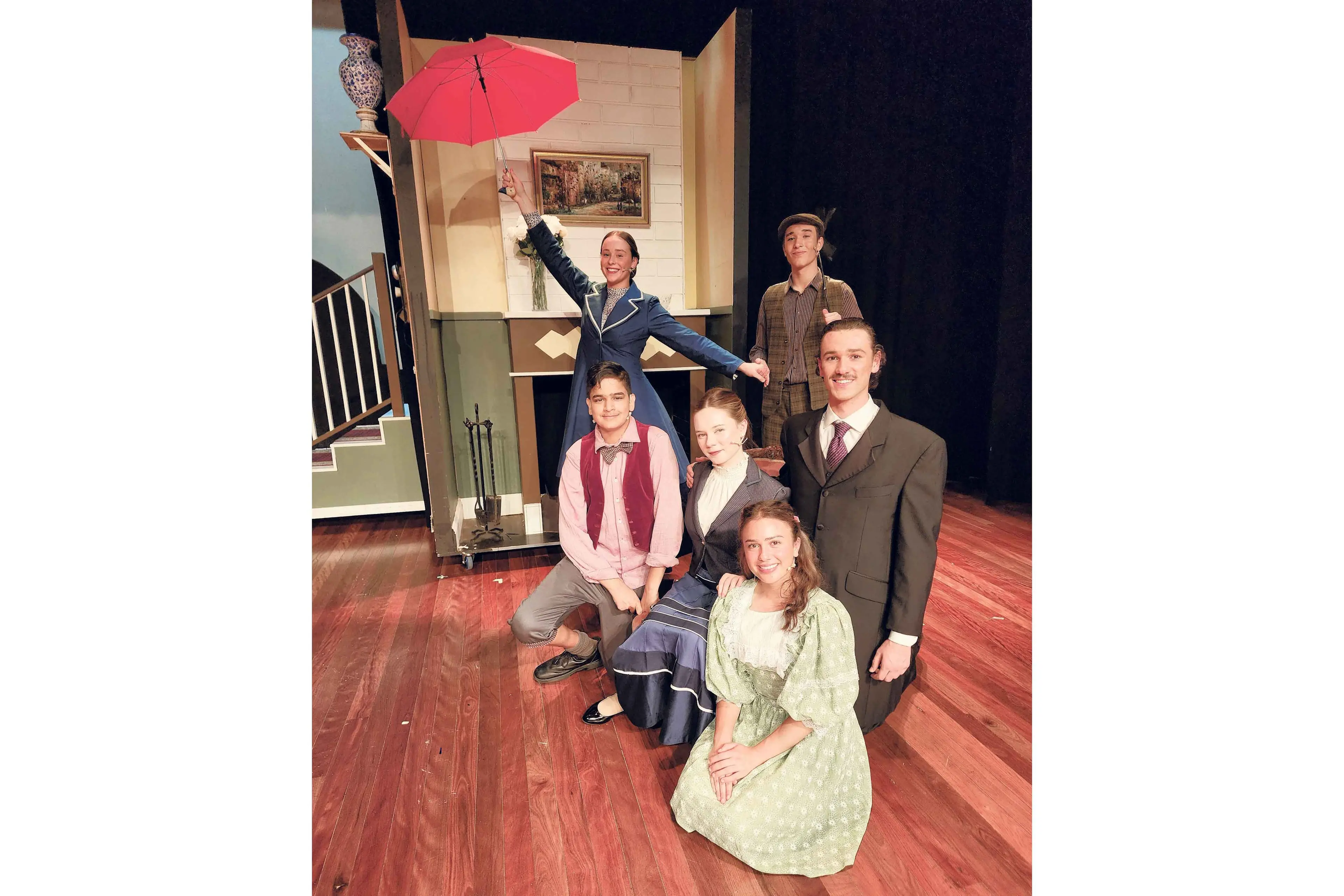 <p>Dressed for success: Some of the Mary Poppins\\' musical cast. Photos: Dubbo Photo News</p>\\n