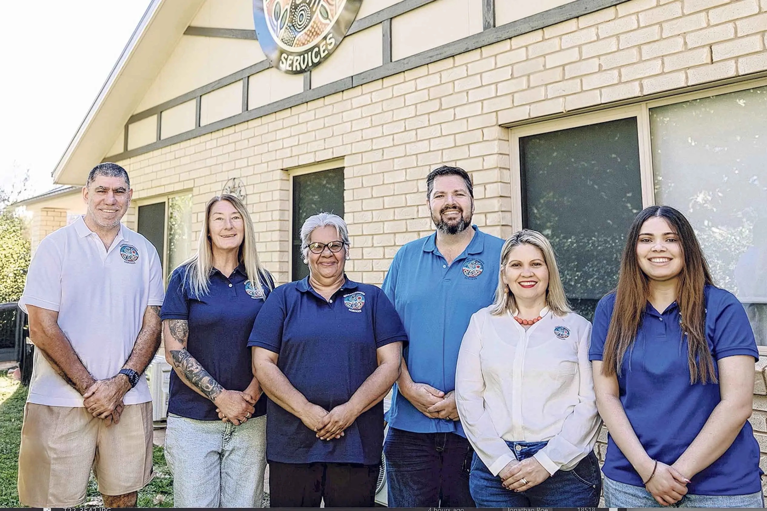 <p>The team from Bunmabunmarra Services, Dubbo. Photo: Supplied. </p>\\n