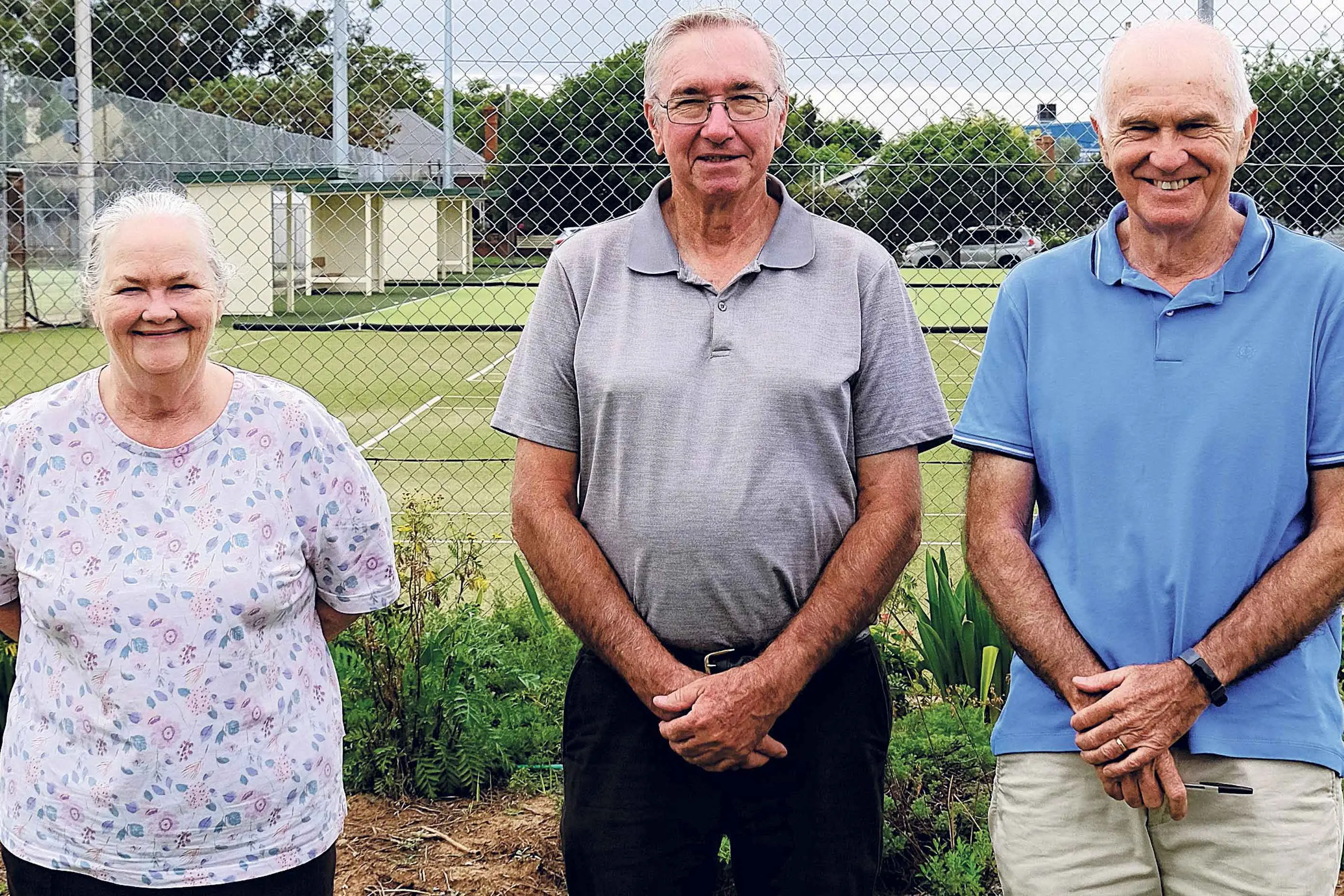 <p>Renewal and continuity at the recent Dubbo Croquet Club AGM with, from left, Alannah Fraser as Treasurer, Graham Bender as President, and Ray Doyle as Secretary. Photo: Supplied</p>\\n