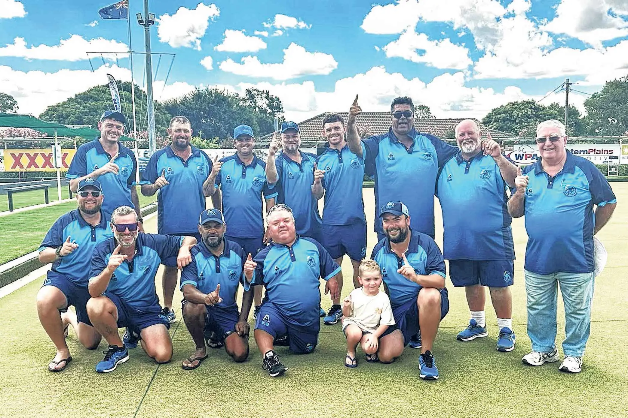 <p>It was No. 1 for West Dubbo Bowls last Sunday in the Midwest Pennants with their Grade Two side storming home as late winners. Photo: Supplied</p>\\n